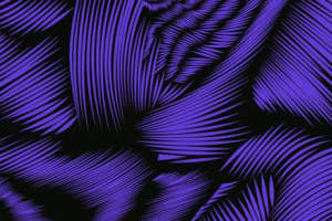 高端服装印花素材：紫色流线型纹理设计