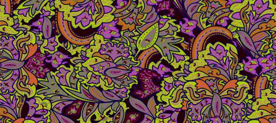 复古波西米亚风面料印花 时尚服装印花素材推荐