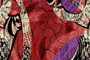 复古艺术风面料印花 高端服装印花素材推荐