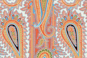 复古佩斯利花纹面料印花素材 时尚服装印花设计灵感