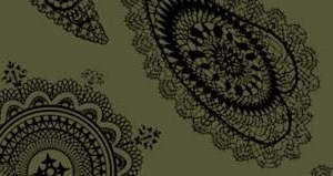 复古曼陀罗花纹面料印花 时尚服装印花素材推荐