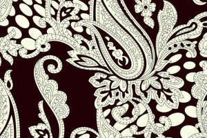 经典佩斯利花纹复古民族风服装印花素材