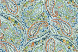 复古佩斯利纹样面料印花素材，适用于服装印花设计