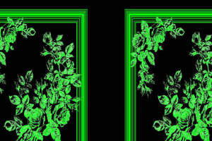 复古玫瑰花纹样 高端面料印花素材