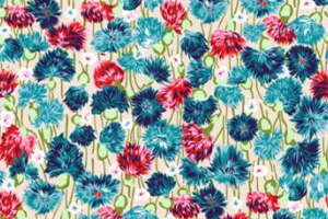 清新花卉面料印花素材 | 复古风服装印花设计