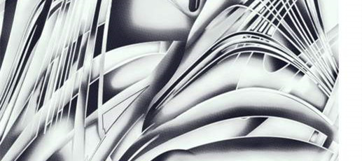 现代抽象线条面料印花素材,适用于高端服装印花设计