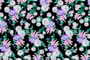 复古花卉面料印花素材 适合服装设计的优雅图案