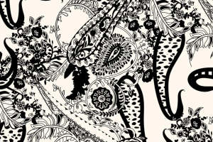 经典佩斯利花卉图案 服装印花高清素材推荐