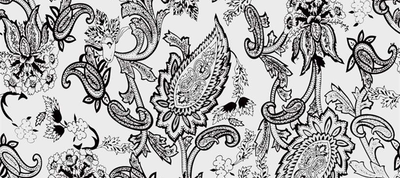 复古佩斯利花纹 服装印花设计素材推荐