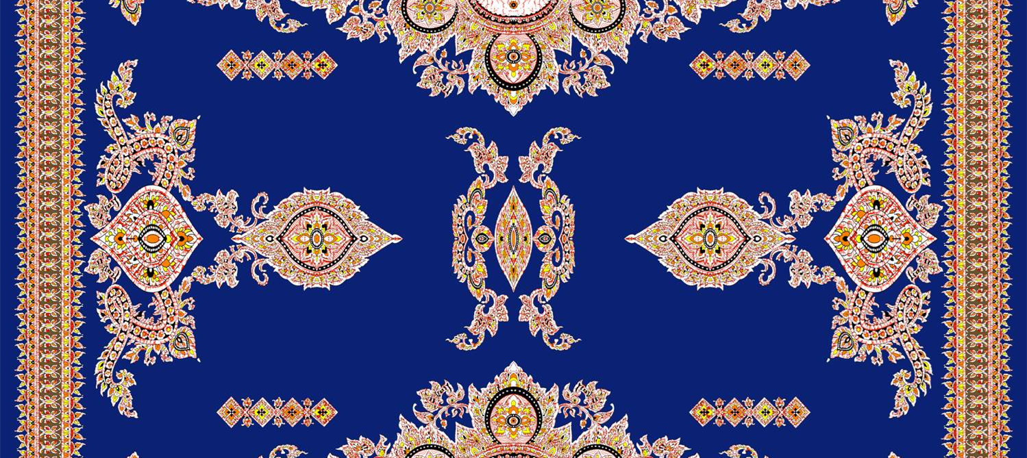 复古民族风面料印花素材 高端服装印花设计灵感