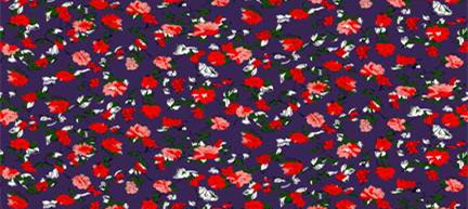 复古碎花面料印花 适合服装设计的浪漫图案素材