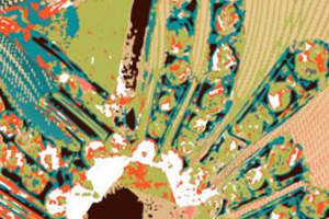 抽象花卉面料印花素材 时尚服装印花设计灵感