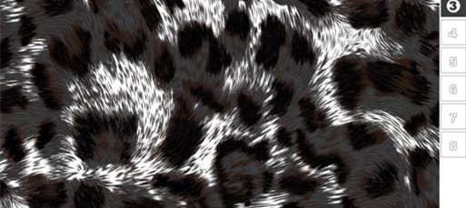 时尚豹纹面料印花素材 高端服装印花设计灵感