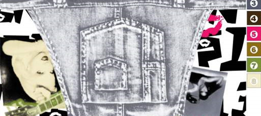 复古摇滚风面料印花素材 服装印花设计灵感