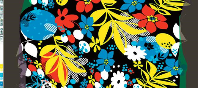 时尚花卉面料印花 服装印花设计素材推荐