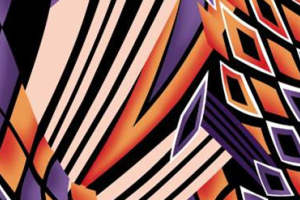 时尚几何纹理面料印花素材 服装印花设计灵感