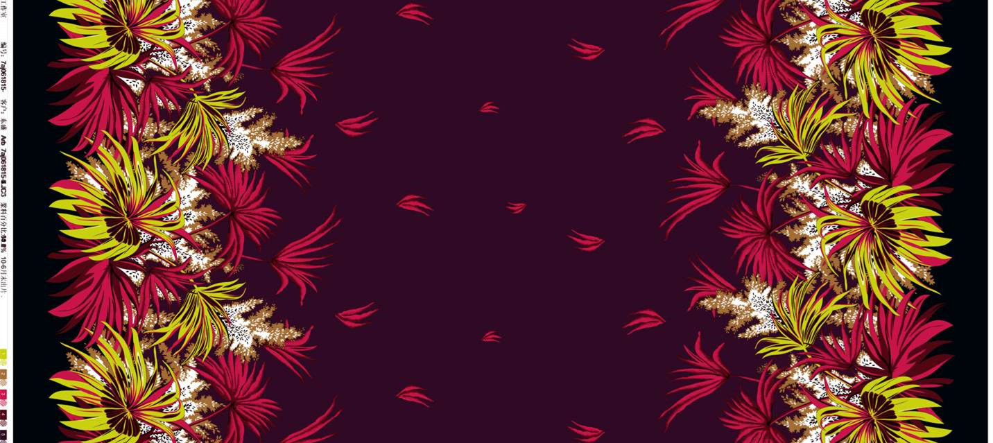 复古花卉面料印花素材 时尚服装印花设计灵感