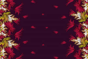 复古花卉面料印花素材 时尚服装印花设计灵感