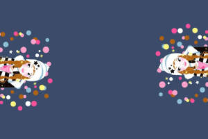 甜美少女风面料印花图案 适用于服装设计与童装