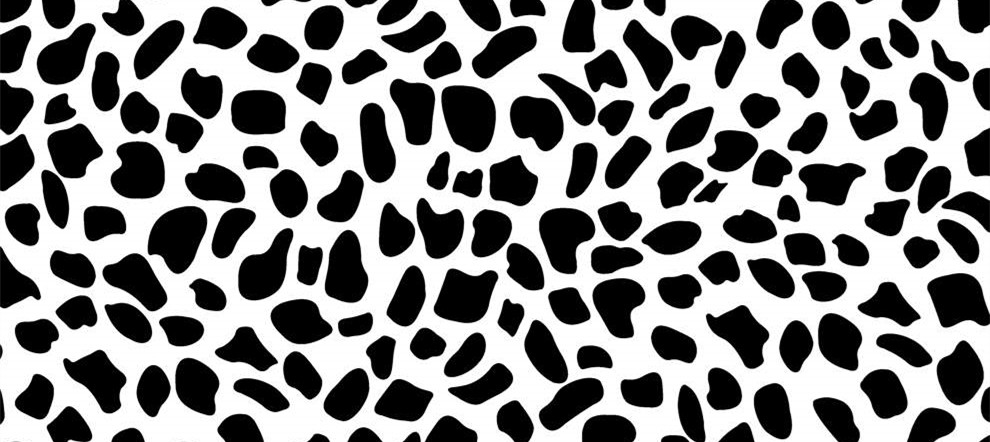 时尚奶牛纹面料印花素材 服装印花设计必备