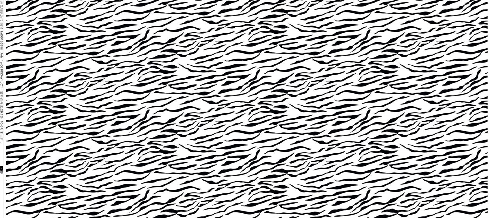 经典斑马纹面料印花素材 时尚百搭服装印花设计