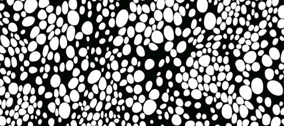 现代简约黑白椭圆纹理面料印花素材