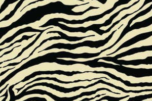 经典斑马纹面料印花素材 时尚服装印花设计灵感