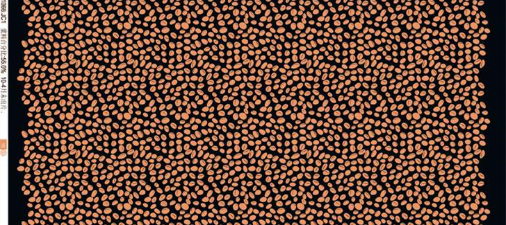 复古圆点面料印花素材:高密度纹理适用于服装印花设计