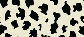 经典奶牛纹面料印花,适用于潮流服装印花设计