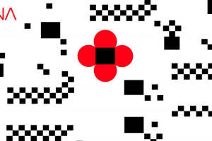 时尚几何像素风面料印花素材 潮流服装印花设计