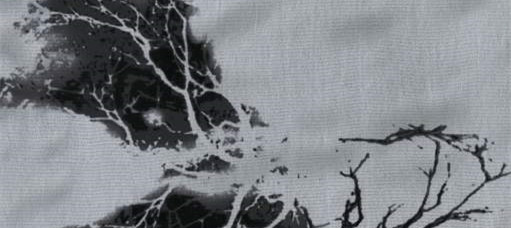 新中式水墨风面料印花 服装印花设计素材