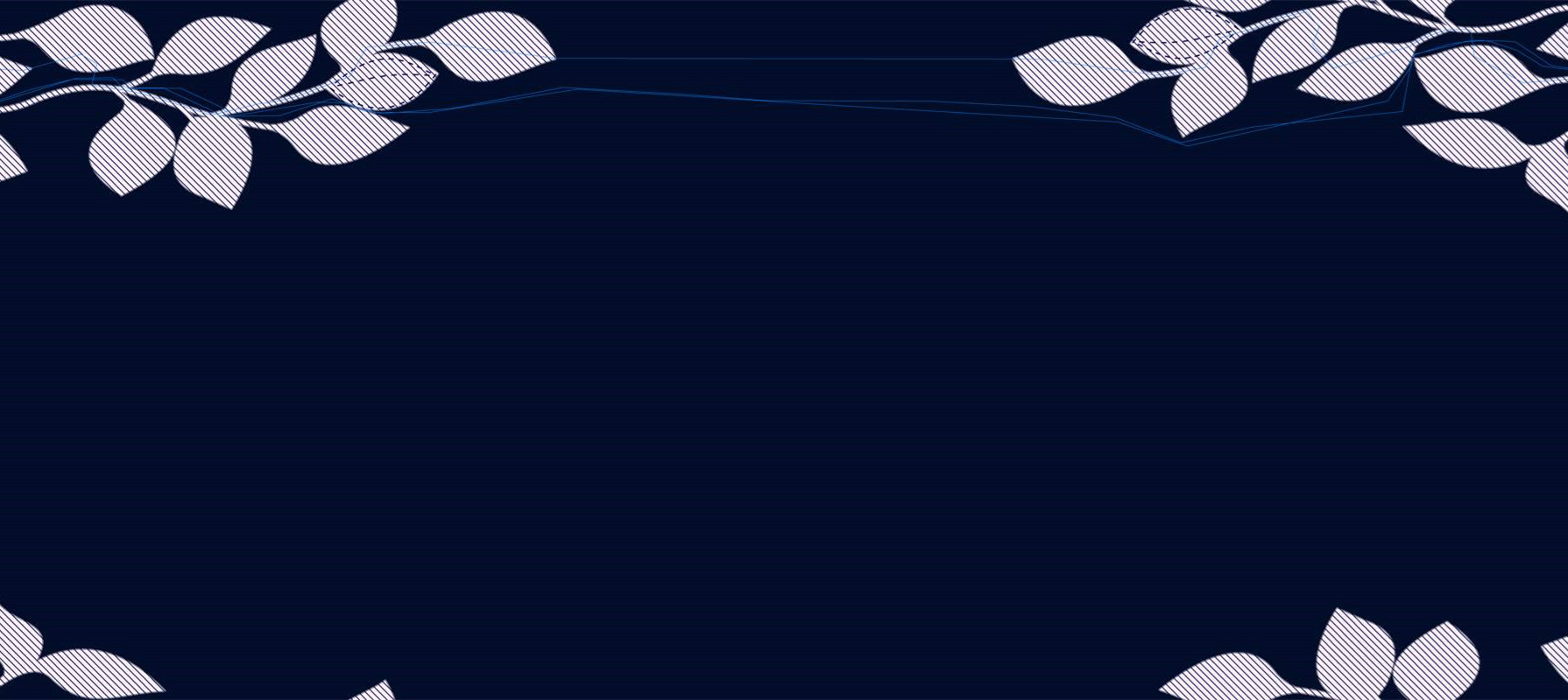 简约条纹叶纹面料印花素材 适用于高端服装定制设计