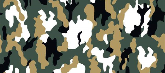 经典迷彩面料印花素材,适用于户外服装与潮流设计
