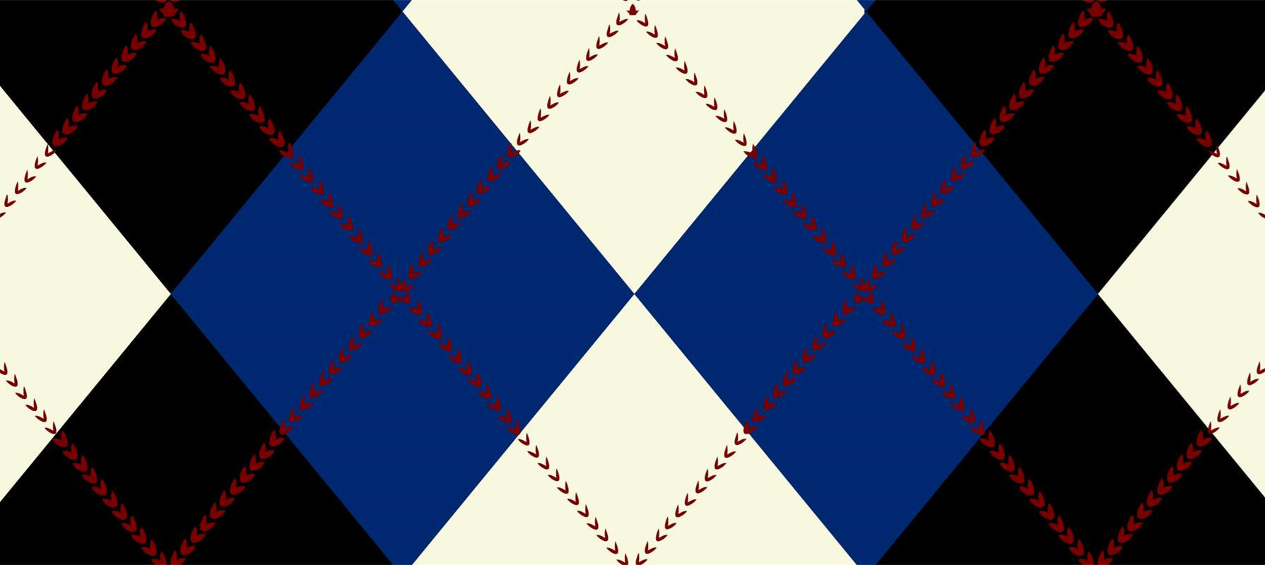 经典菱格纹面料印花素材 复古运动风服装图案