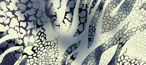 现代抽象纹理服装印花素材,独特设计感