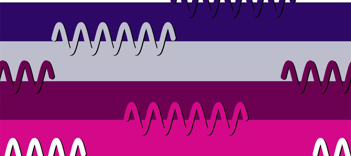 时尚几何波浪纹面料印花素材