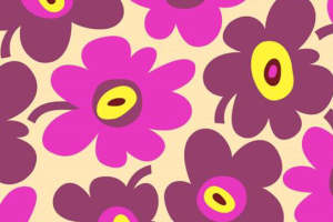 复古花卉面料印花 时尚服装印花设计素材