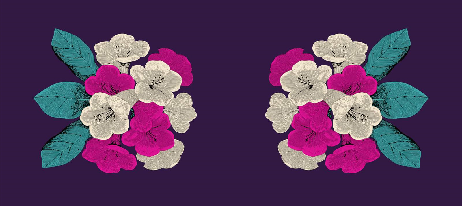 复古花卉面料印花素材 时尚服装印花设计灵感