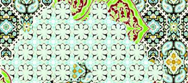 复古几何风面料印花素材,适用于高端服装印花设计