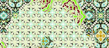 复古民族风面料印花素材 适合连衣裙与衬衫