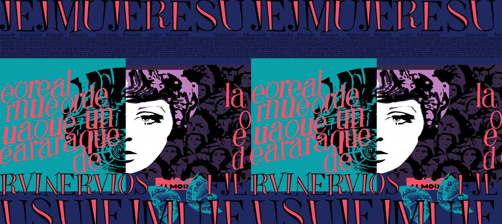 时尚波普风服装印花素材 高质感面料印花设计