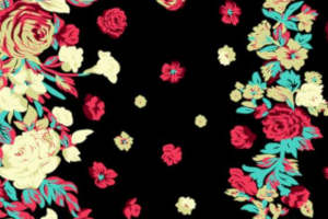 复古花卉面料印花素材，打造独特服装印花设计