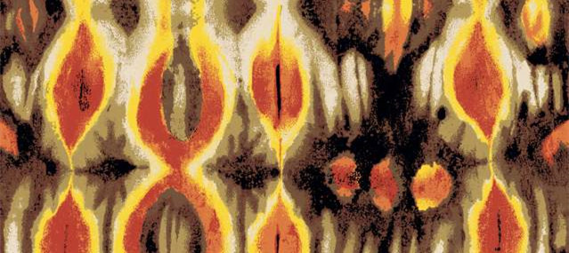 复古抽象几何纹样 时尚面料印花素材