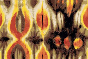 复古抽象几何纹样 时尚面料印花素材