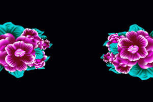 复古花卉面料印花素材 时尚服装印花设计