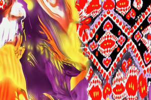 绚丽民族风面料印花素材，打造时尚服装印花设计