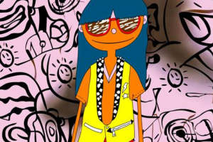 潮流涂鸦风面料印花素材 时尚服装印花设计灵感