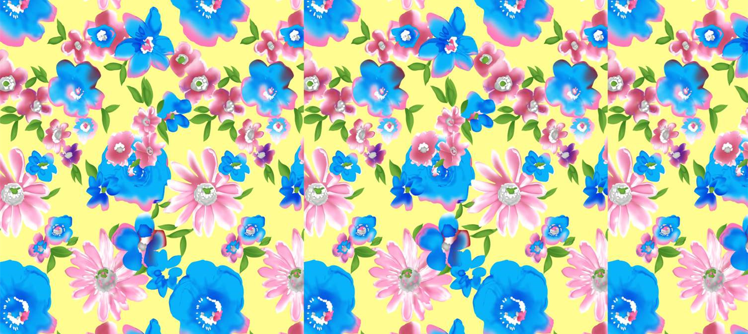 清新花卉面料印花素材 春夏服装印花设计灵感