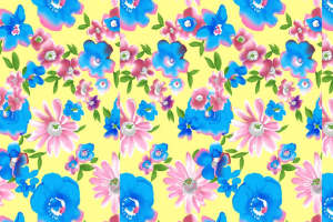 清新花卉面料印花素材 春夏服装印花设计灵感