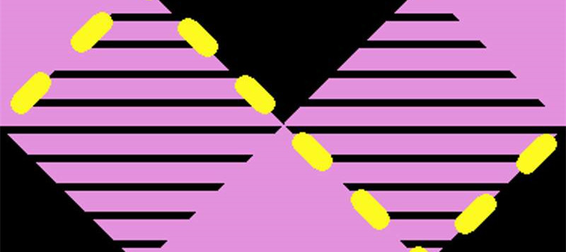 时尚几何风面料印花素材,适用于潮流服装印花设计